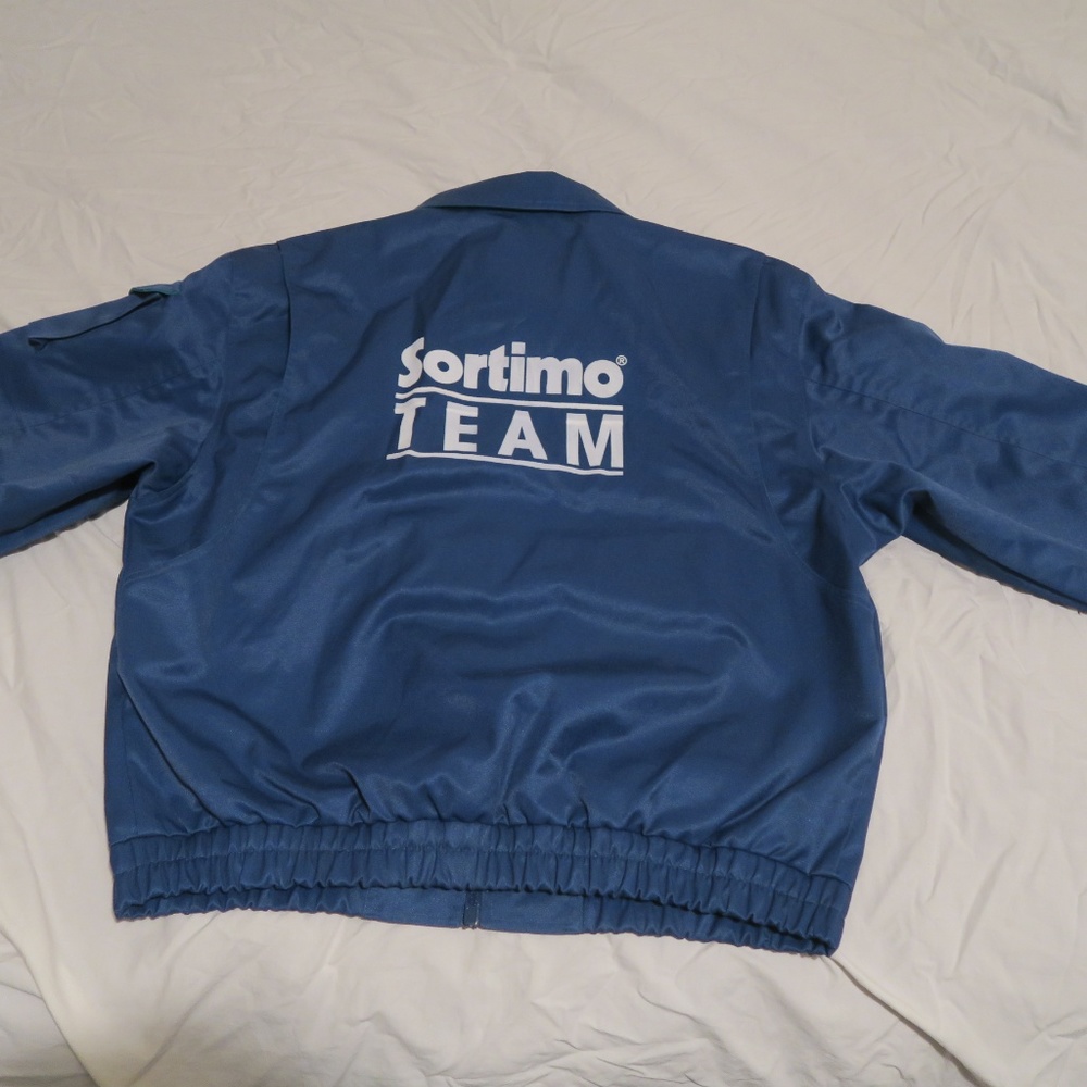 Vtg Sortimo Team Sortex Work Jacket Employee Rare - image 8